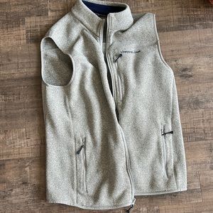 Vineyard Vines sweater fleece vest size large